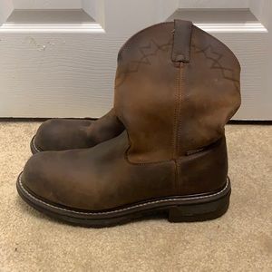 Rocky steel toe boots size 11.5